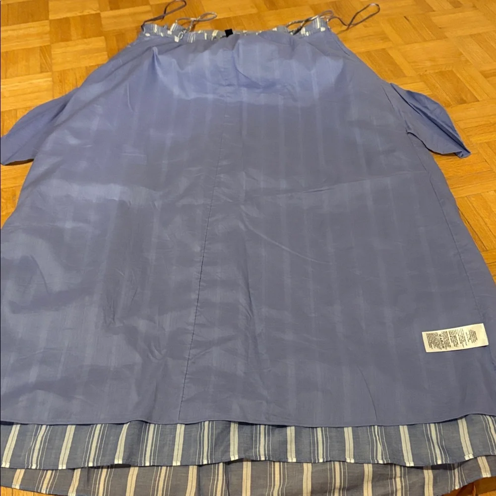 J.Crew Blue and White Striped Women's dress - Picture 6 of 9
